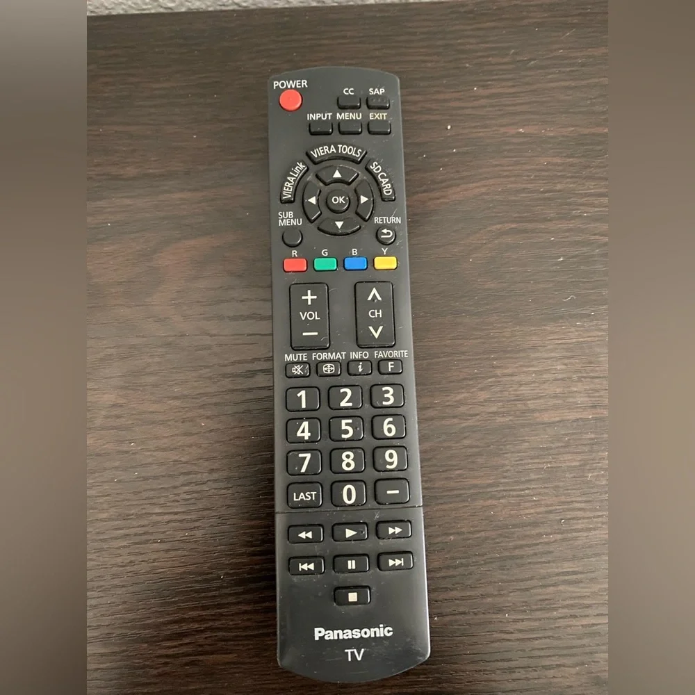 Panasonic N2QAYB000321 Remote Control TV Genuine Original OEM Tested Working